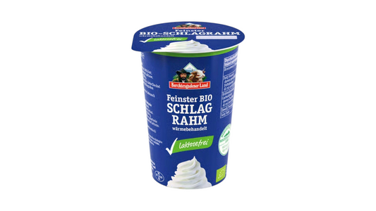 Berchtesgadener Land Bio Whipping Cream, Lactose-Free (30% fat)