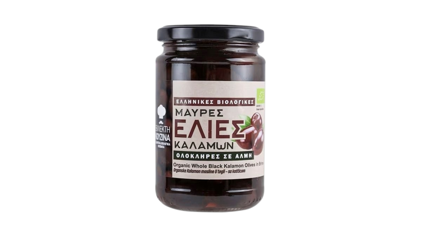 Kalamata Black Olives BIO 290g Εκλεκτή Κουζίνα