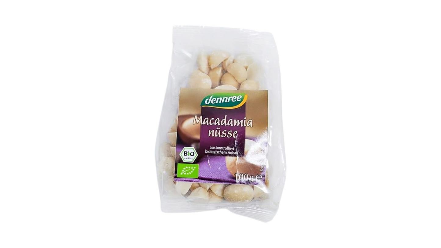 Macadamia Nuts Bio 100g Dennree