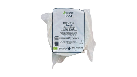 GREEN FOODS, FRESH ANARI UNSALTED approx. 360G BIO