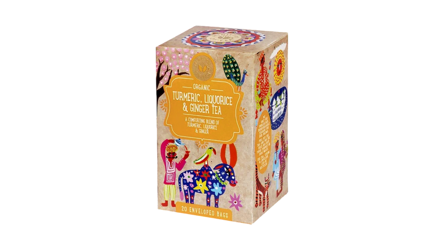 MINISTRY OF TEA, TURMERIC LIQUORICE GINGER 20 BAGS