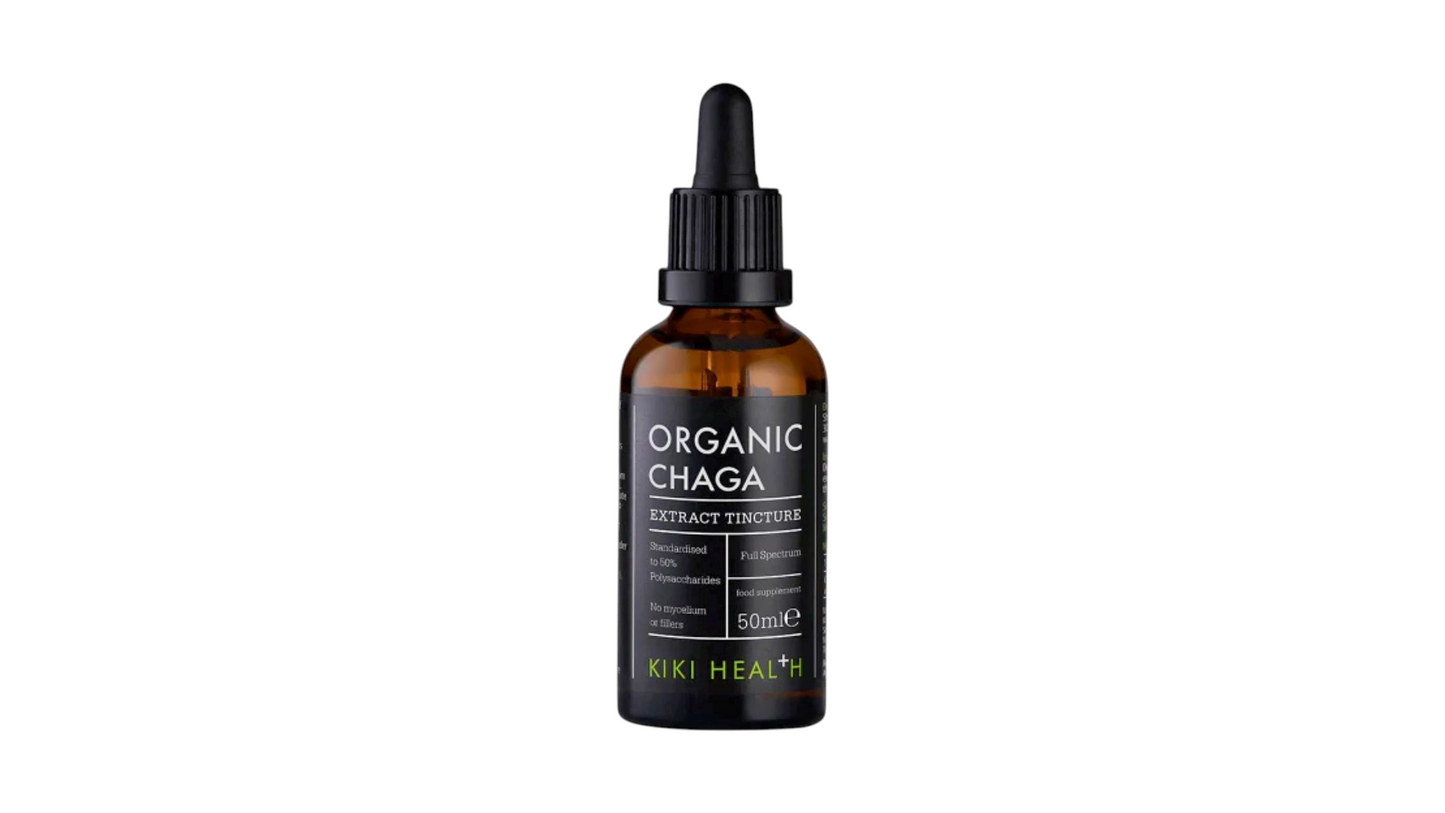 Kiki Health, Organic Chaga Extract Tincture, 50ml