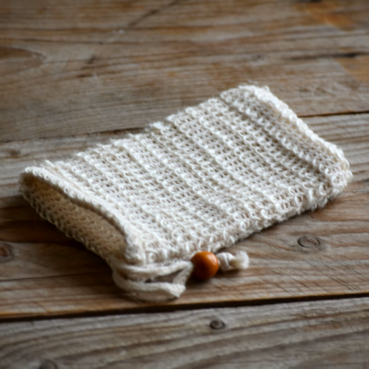 Hemp Soap Saver Bag: Natural Exfoliating Washcloth