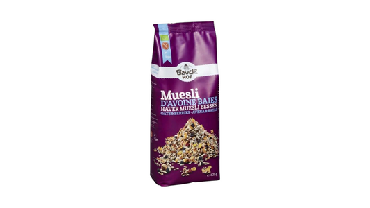 BAUCK HOF OAT MUESLI WITH FRUITS GLUTEN FREE 425G BIO