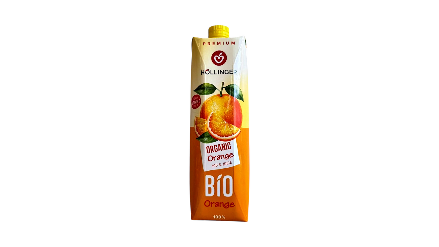 HOLLINGER Orange Juice BIO 1L