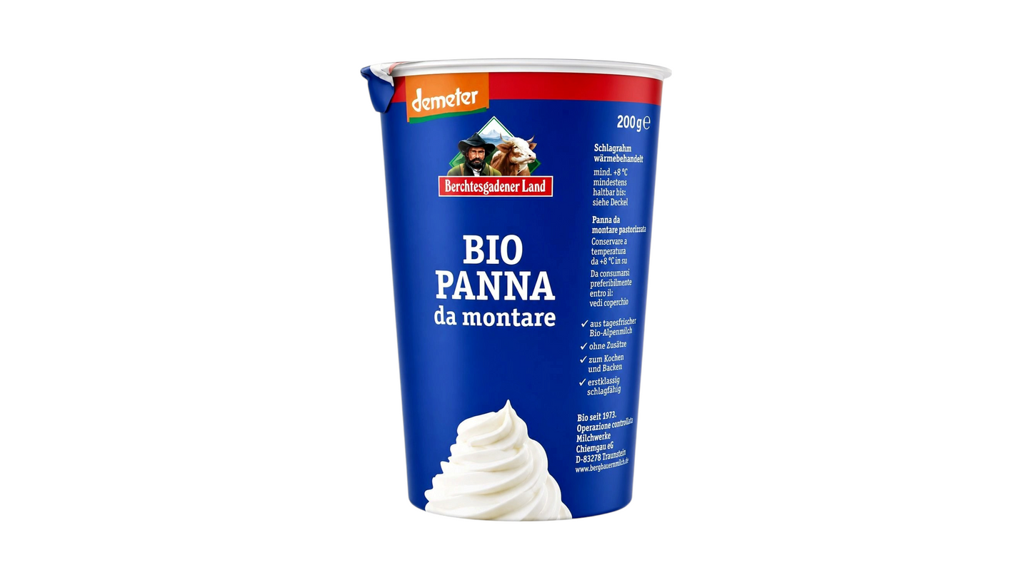 Berchtesgadener Land Chantilly Cream 200G BIO