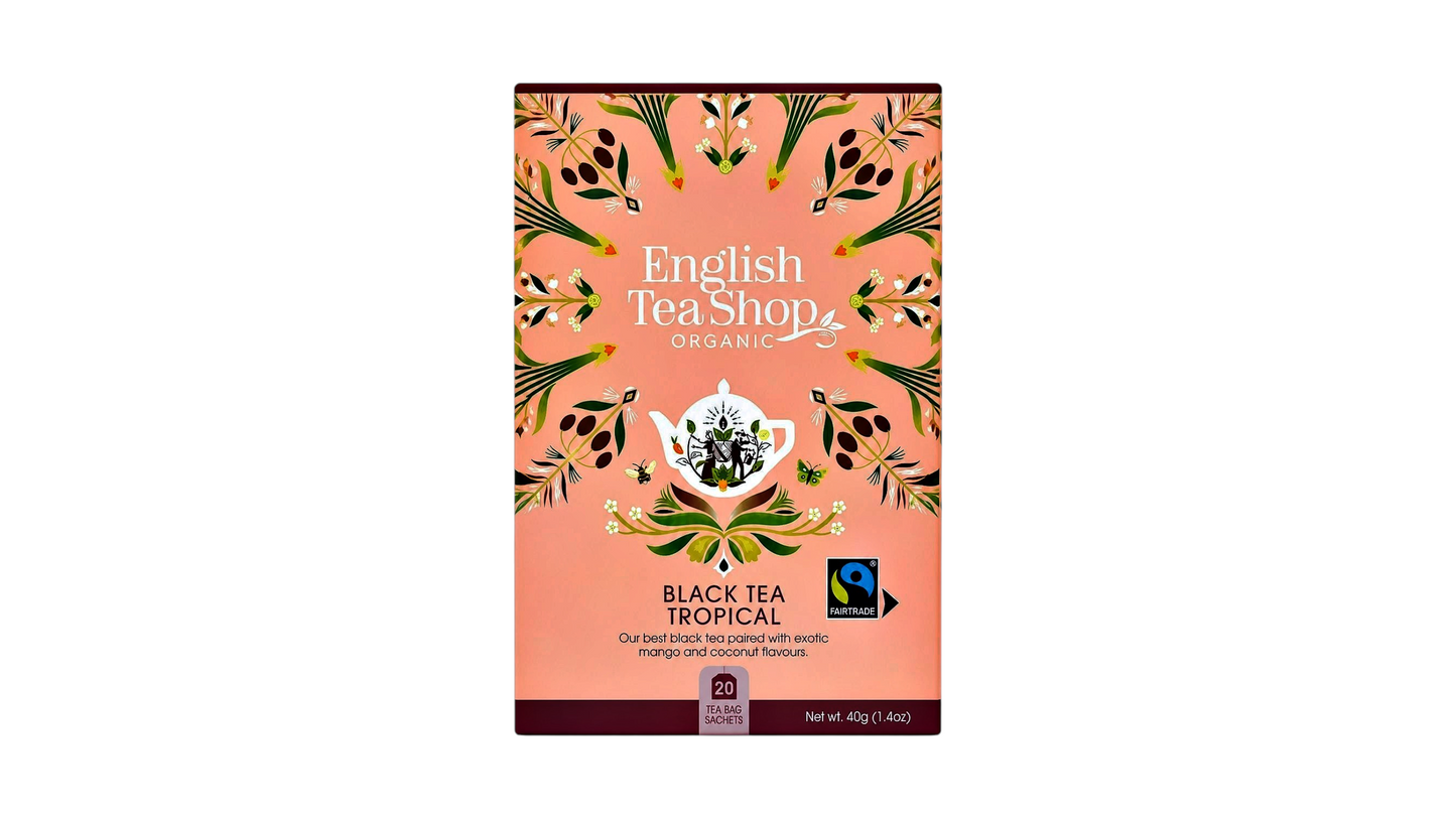 ENGLISH TEA SHOP Black Tropical Tea BIO 20bags