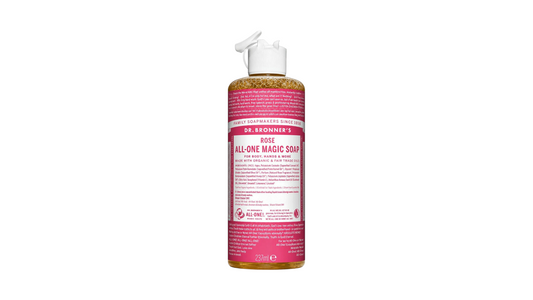 DR. BRONNER'S, ALL-ONE HEMP ROSE SOAP 237ML