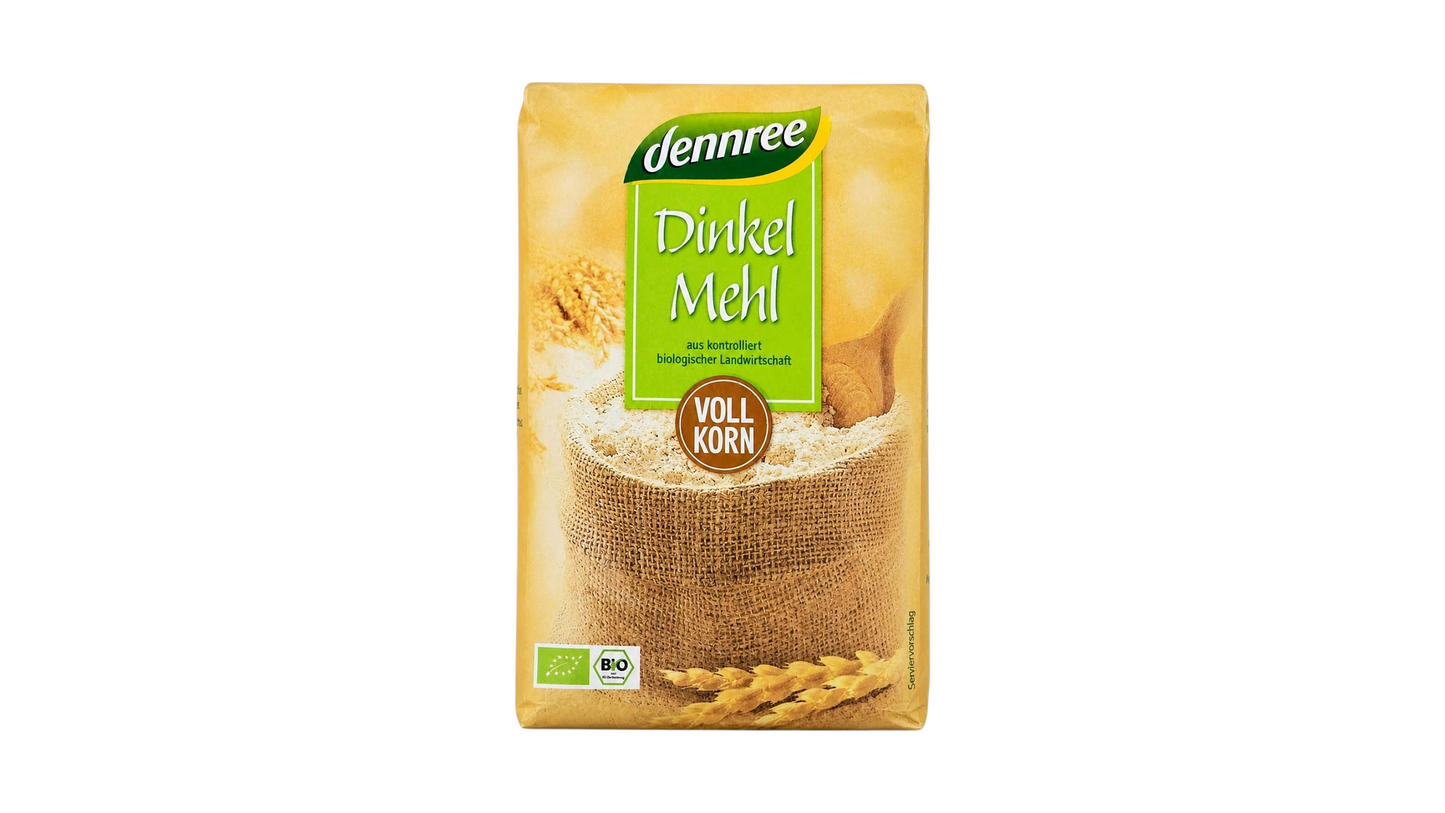 DENNREE Spelt Wholegrain Flour BIO  1kg