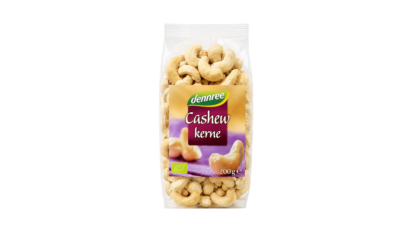DENNREE, Cashew Nuts BIO 200g
