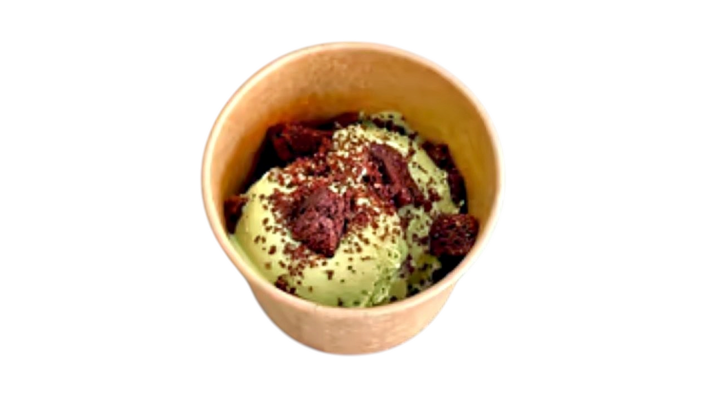SEED OF HAPPINESS, Ice-Cream Matcha And Double Chocolate Cookie VEGAN