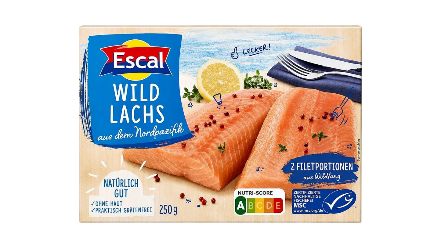 ESCAL Wild Skinless Salmon 250g