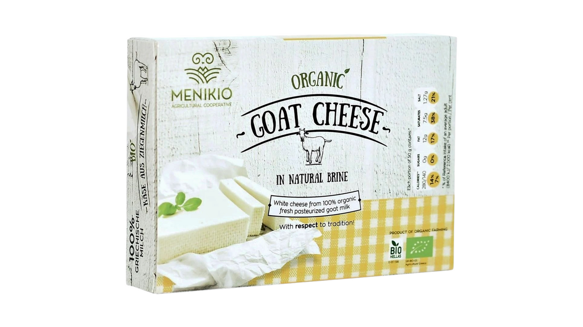 MENIKIO, Goat Cheese 200G BIO