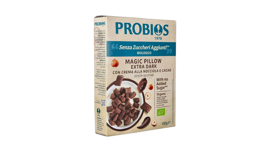 Probios Magic Pillow Extra Dark Hazelnut Cocoa Cream 150g Gluten Free