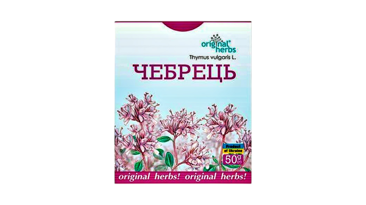 Thyme Tea (Чебрець) Original Herbs 50g