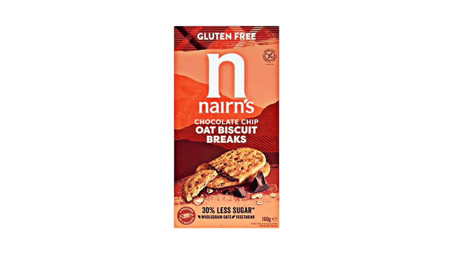 NAIRNS, Choc Biscuit Breaks Gluten Free 160G