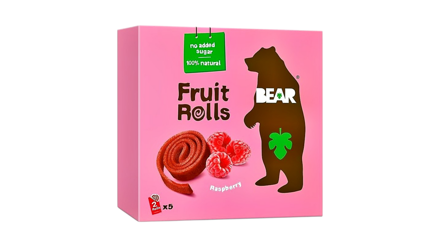 BEAR, Fruit Rolls Raspberry 5 X 20G