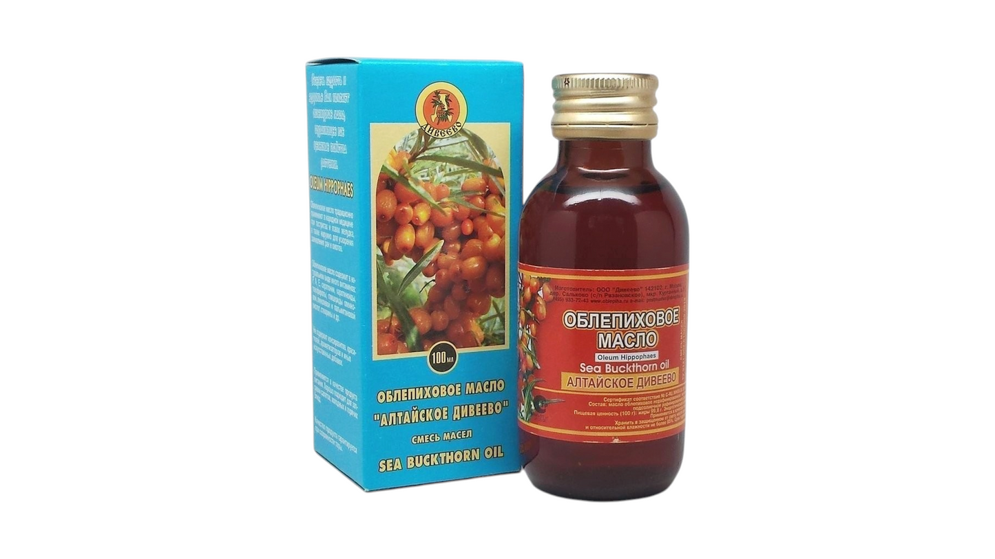 DIVEEVO, SIBERIAN SEA BUCKTHORN OIL 100 ML