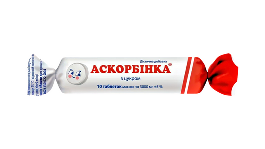 Askorbinka KVZ Vitamin C Ruliki N10