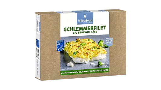 FOLLOWFISH, Fish Fillet With Broccoli and Cheese  320g