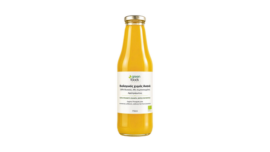 GREEN FOODS, Pineapple Juice 750 ml BIO