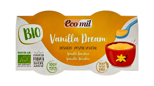 ECOMIL, VANILLA DREAM DESSERT 2X125G BIO