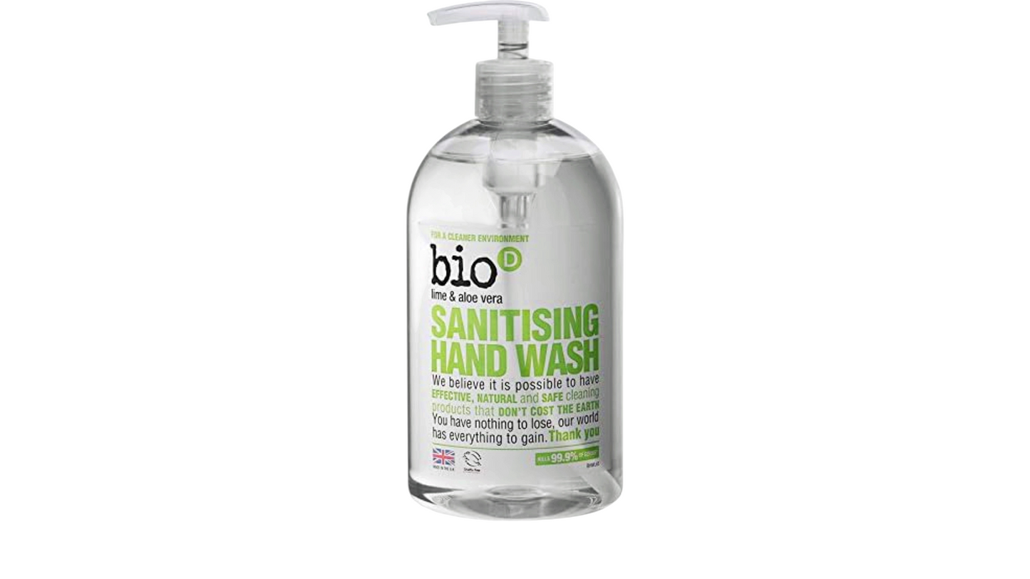 Bio-D Sanitising Hand Wash Lime & Aloe Vera 500ml