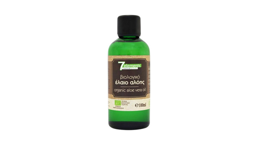 7 ELEMENTS, ORGANIC ALOE VERA OIL 100ML