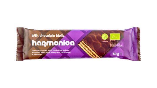 Harmonica, Chocolate Biotic Wafer 40G Bio