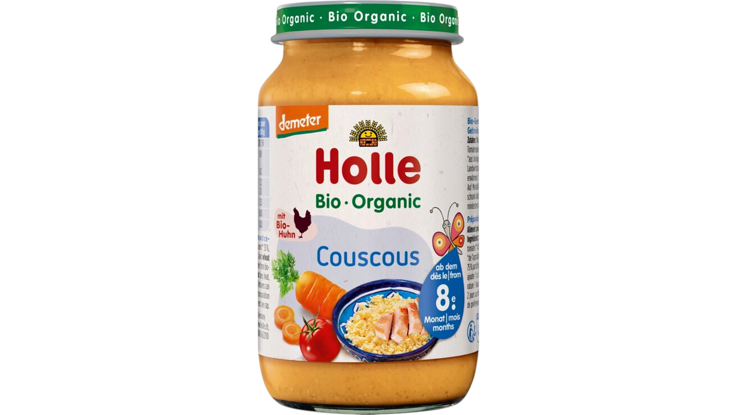 HOLLE, Couscous With Chicken 220G BIO