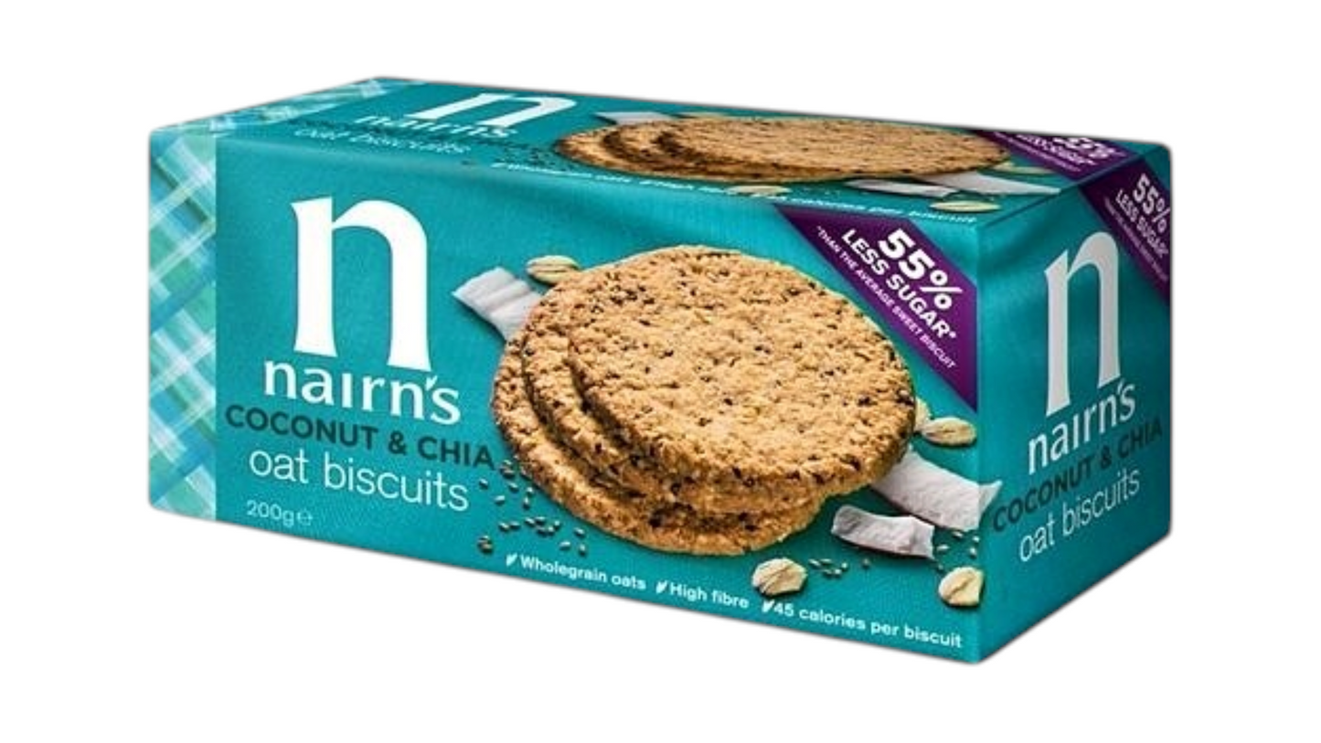 Nairns, Coconut Chia Oat Biscuits 200G