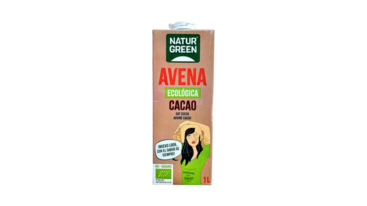 Naturgreen, Oat Milk Cacao 1Lt Bio