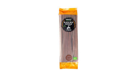 YAKSO, RICE NOODLES BLACK 220G BIO