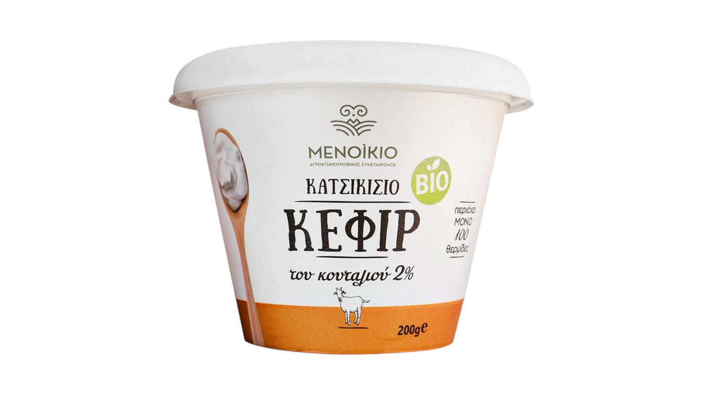Goat Kefir BIO Spoonable 200g Menikio