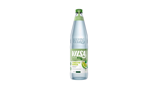VILSA FOUNTAIN Water With Lime And Mint Glass Bottle BIO 700ml