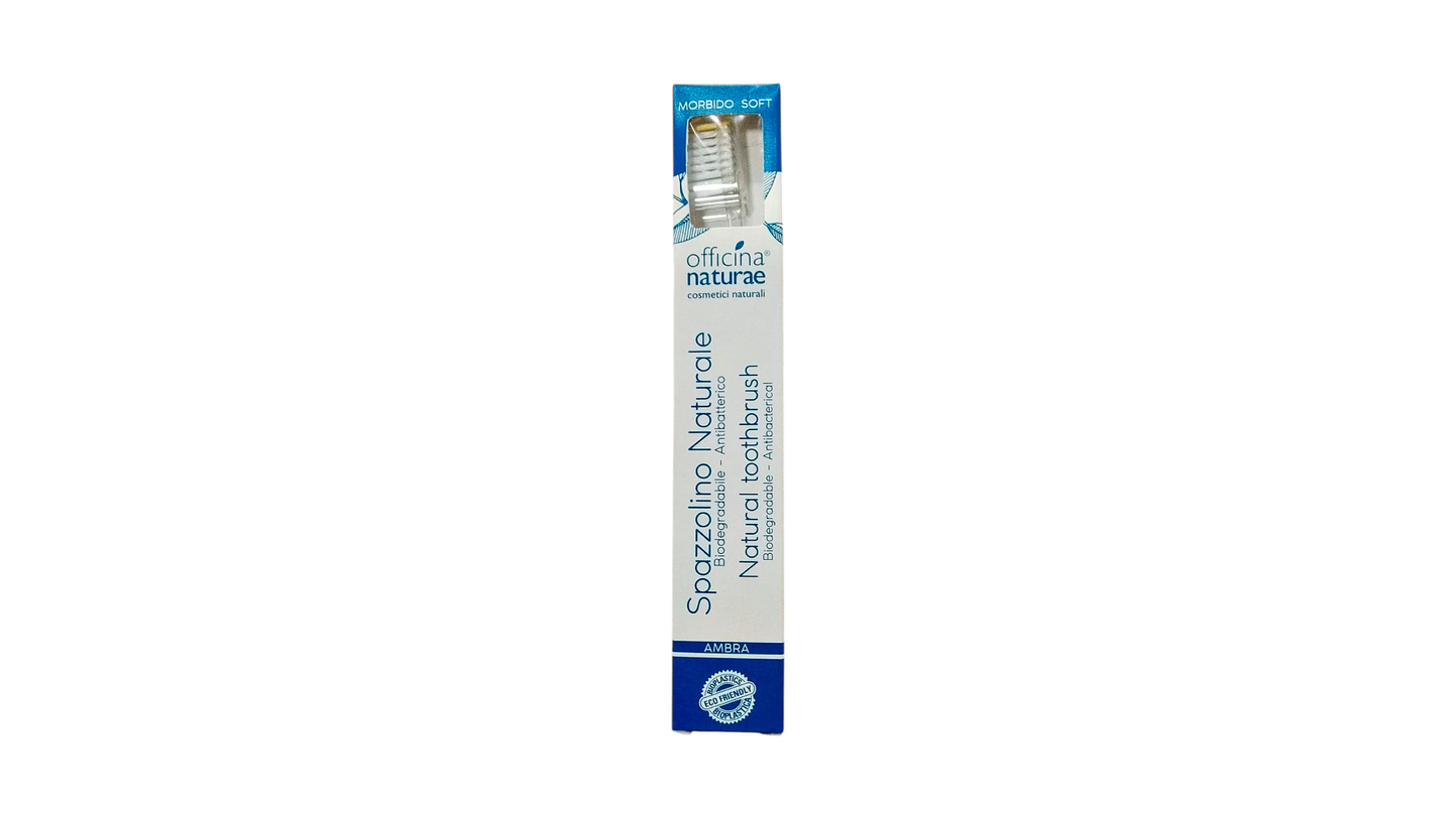 OFFICINA NATURAE BIODEGRADABLE NATURAL TOOTHBRUSH