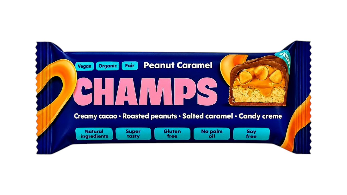 CHAMPS, PEANUT SALTED CARAMEL BAR