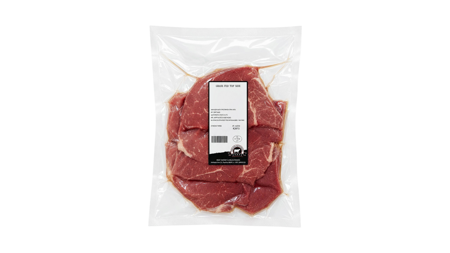 TOP SIDE GRASS FED 550G
