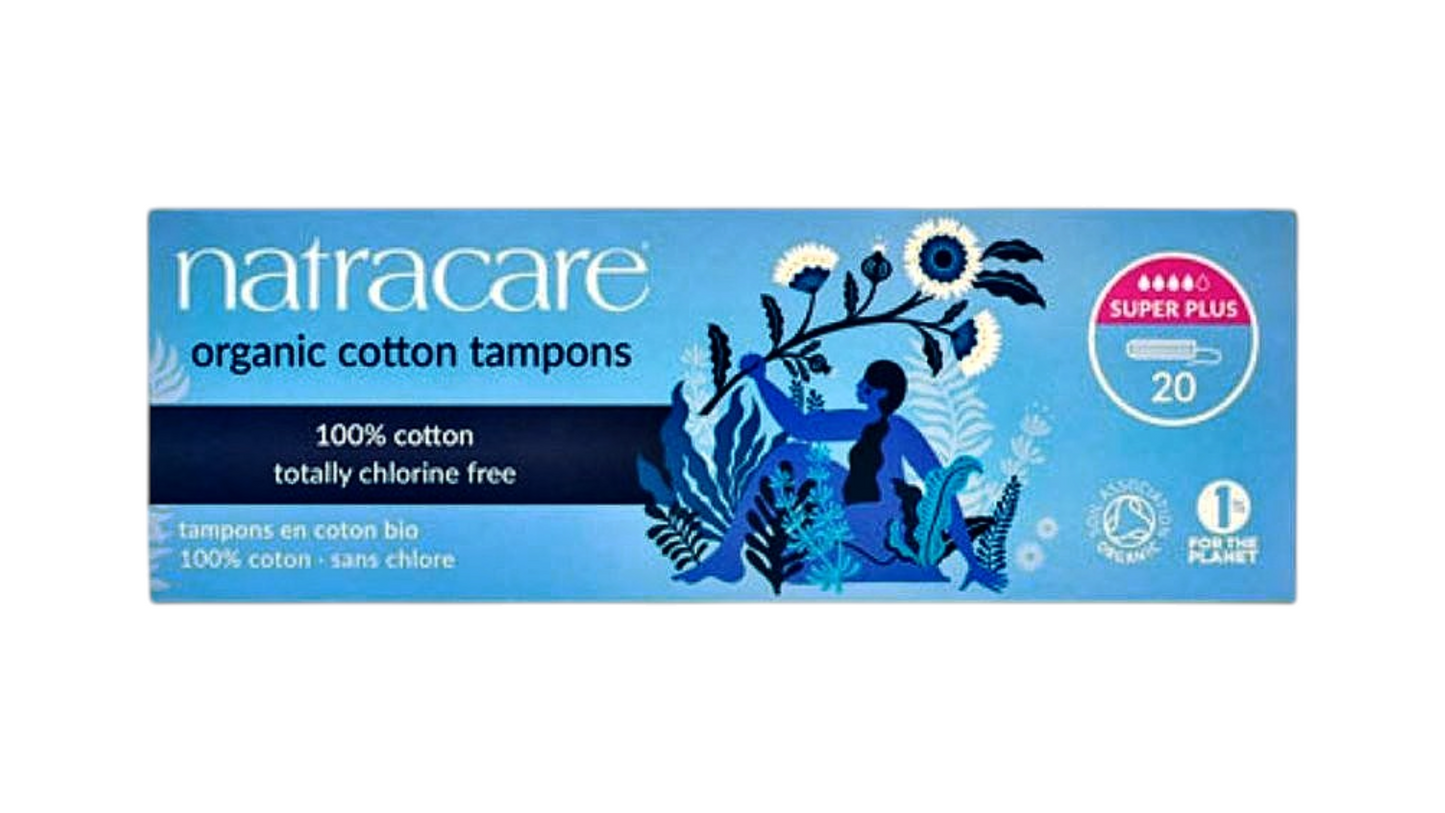 NATRACARE, TAMPON SUPER PLUS 20