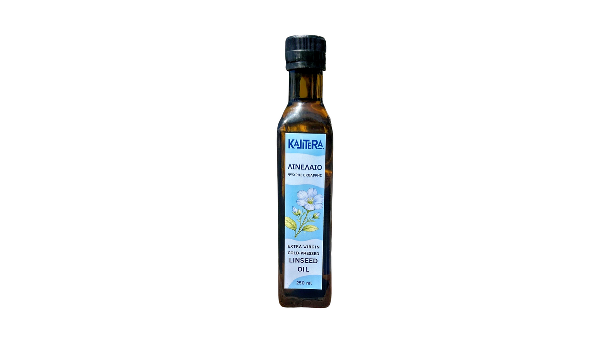 COLD PRESSED LINSEED OIL 250 ML KALITERA