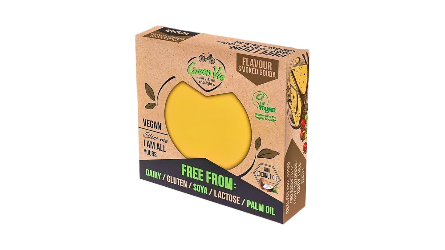 Green Vie Smoked Gouda Flavour Block 250G Vegan