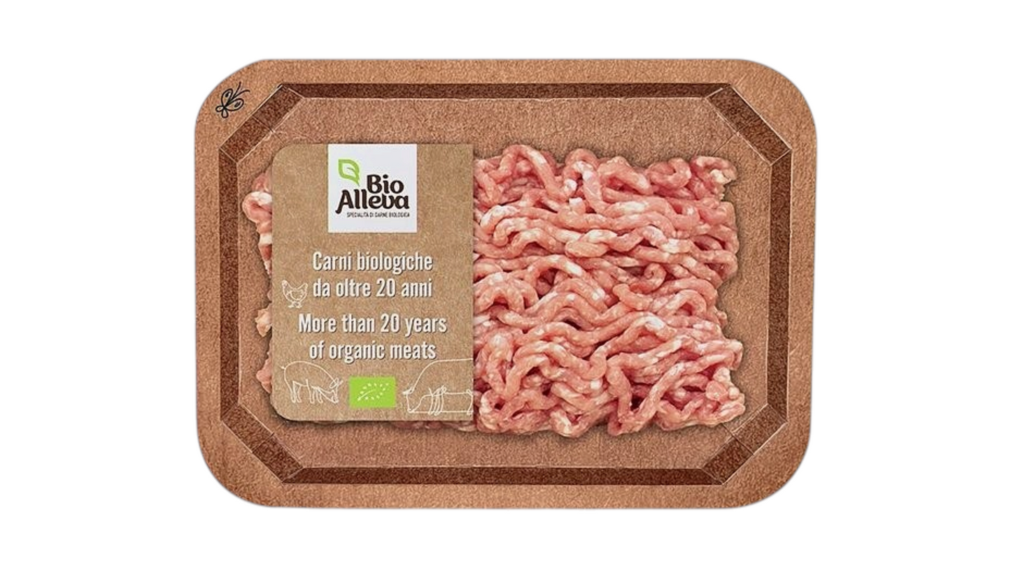 BioAlleva, Minced Pork meat 450g approx. Bio