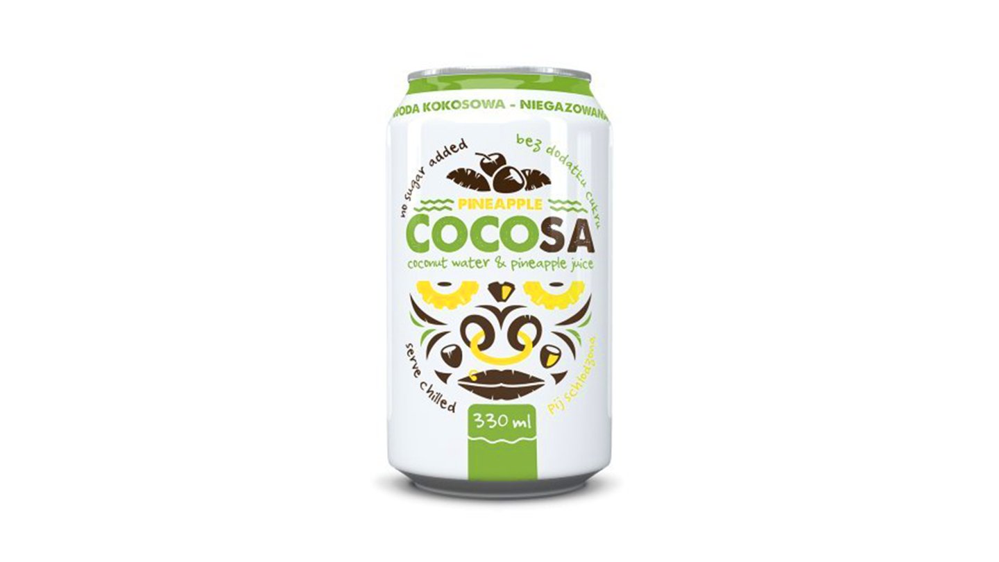 Coconut Water With Pineapple 330ml Cocosa