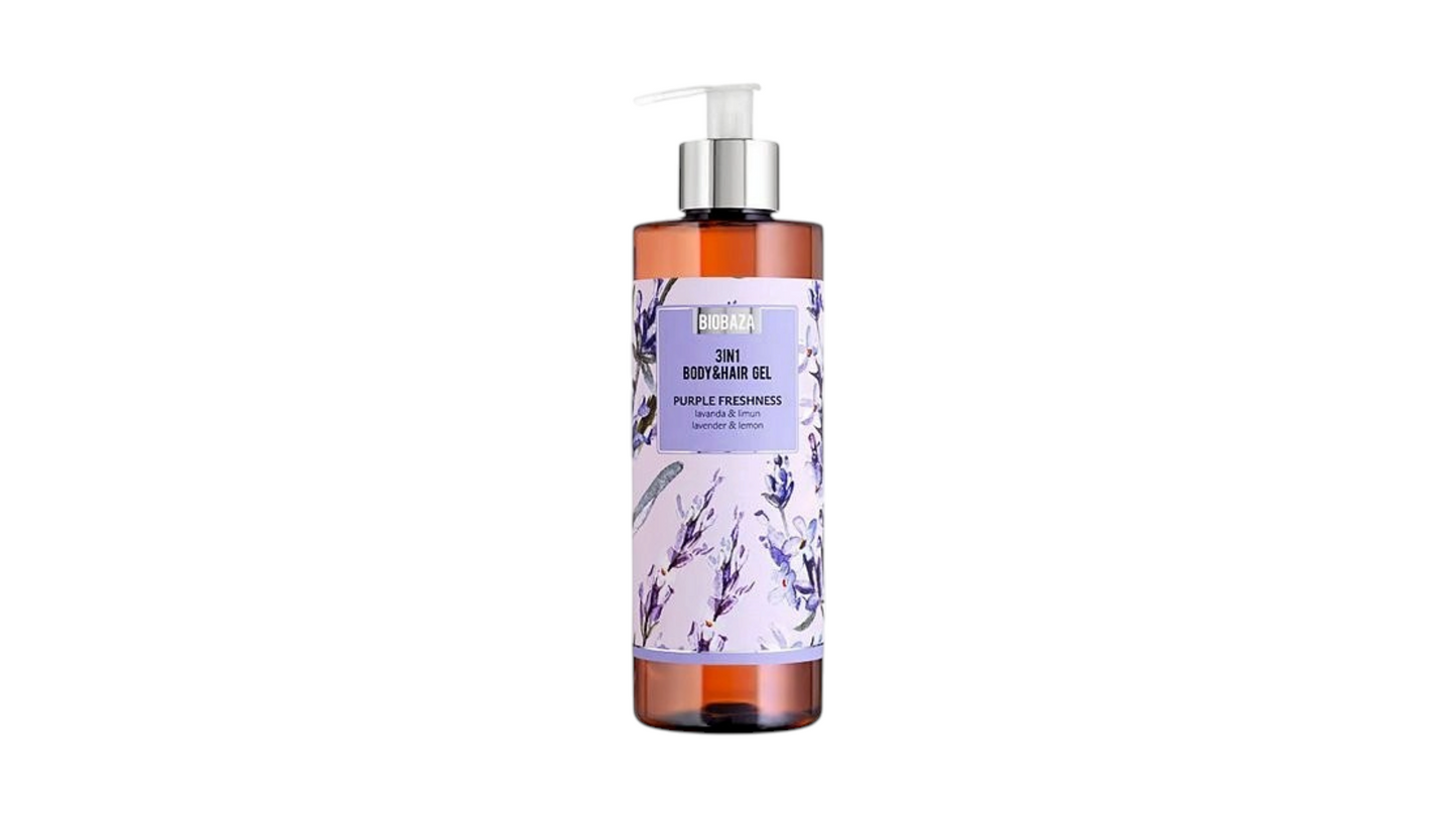 BIOBAZA, 3IN1 BODY&HAIR PURPLE FRESHNESS 400 ML