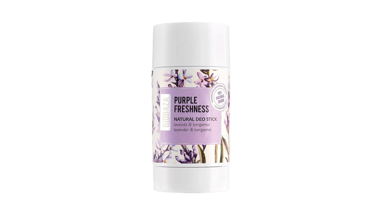 BIOBAZA, DEO STICK PURPLE FRESHNESS 50 ML