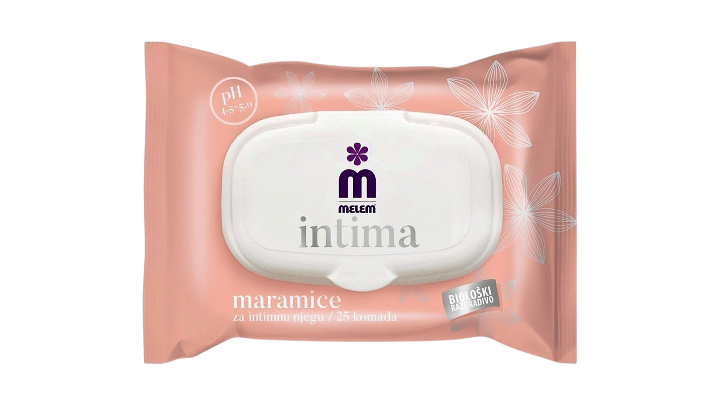 MELEM, INTIMA WET WIPES 25 PCS