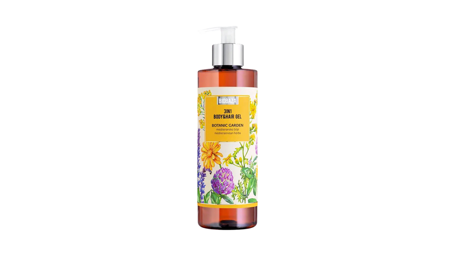 BIOBAZA, 3IN1 BODY&HAIR BOTANIC GARDEN 400 ML
