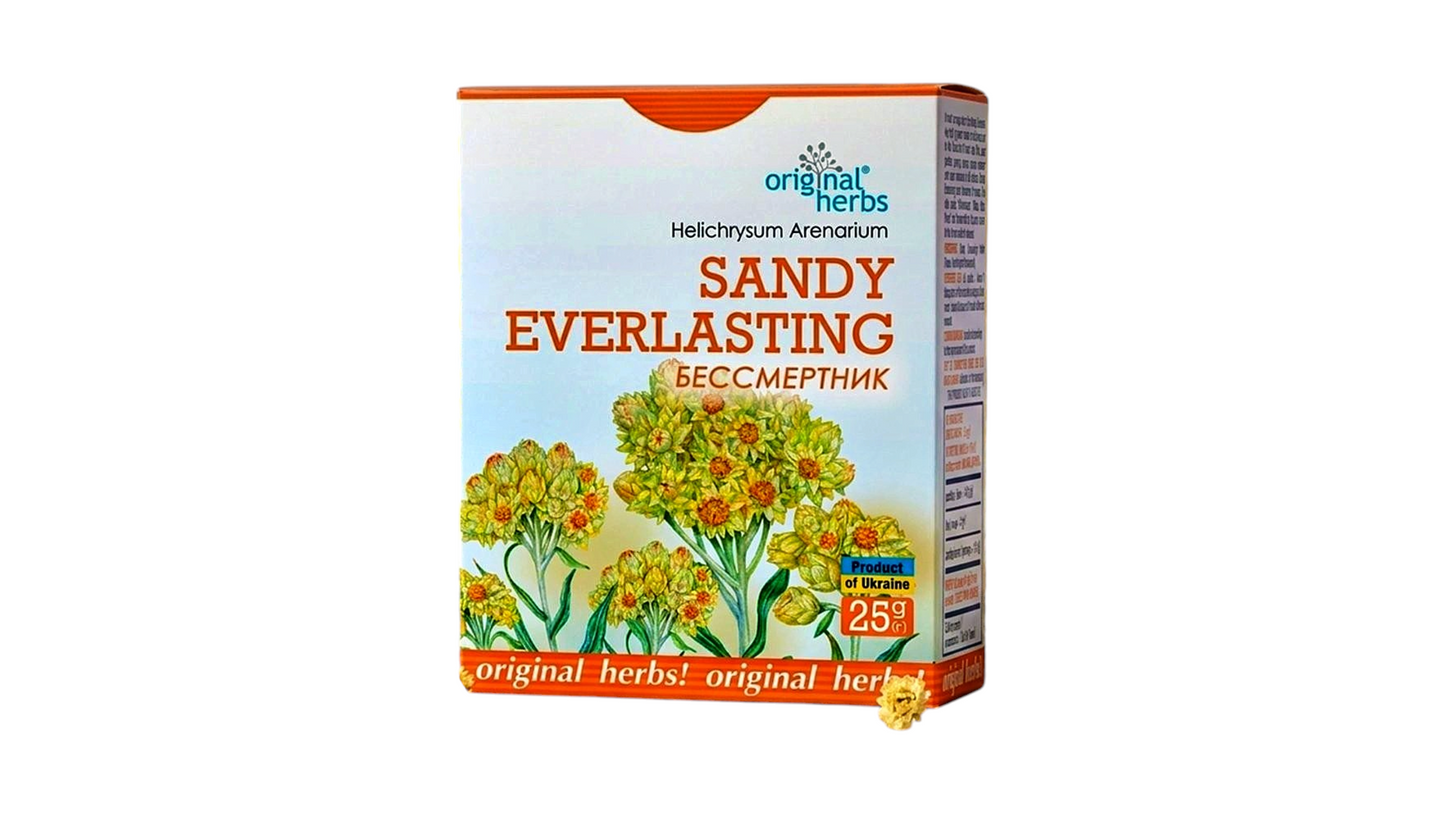 Sandy Everlasting (Бессмертник) – Original Herbs, 25g
