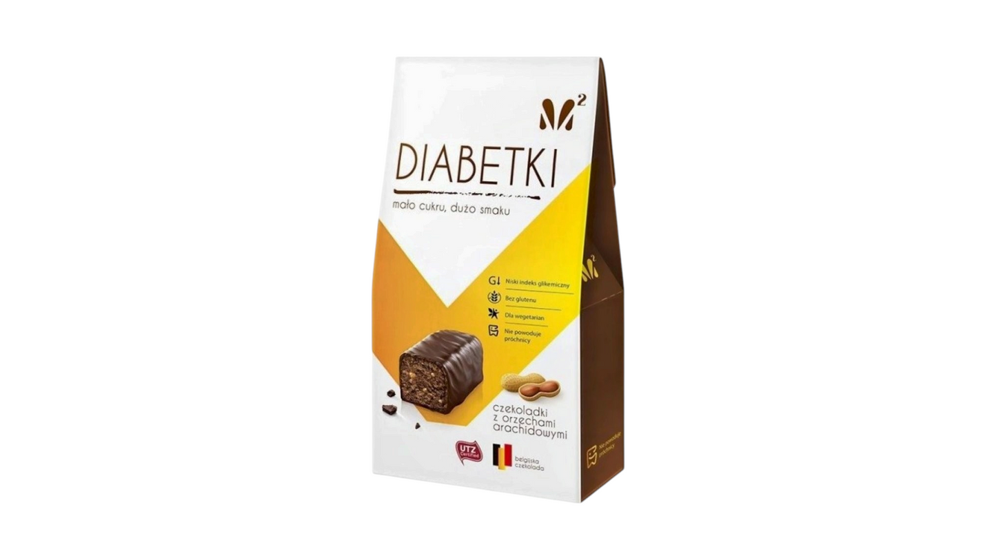 Pralines with peanuts 100g Diabetki