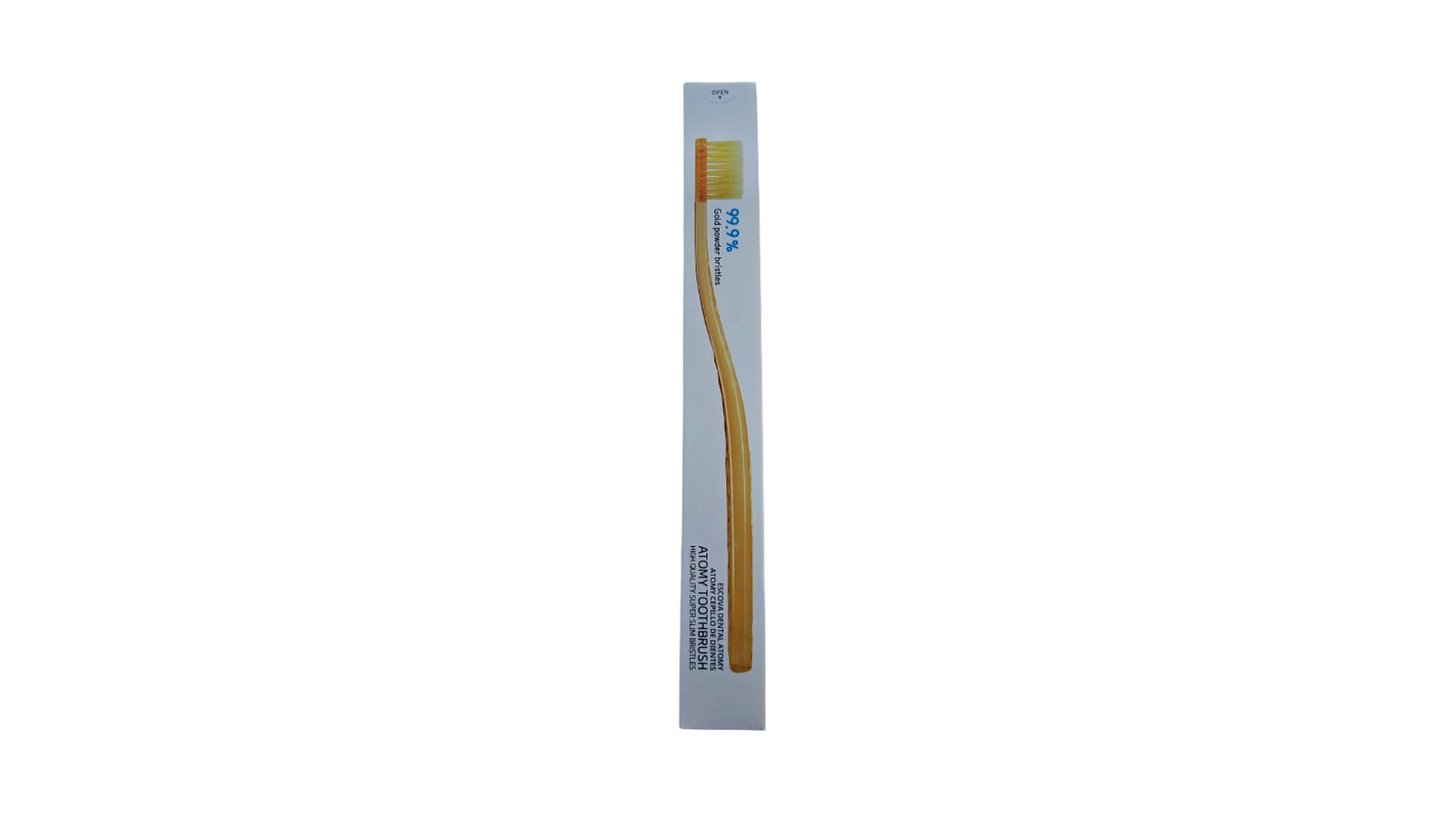 ATOMY Toothbrush 99.9% Gold powder bristles